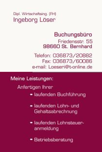 Buchungsb�ro L�ser